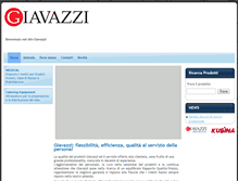 Tablet Screenshot of giavazzi.it